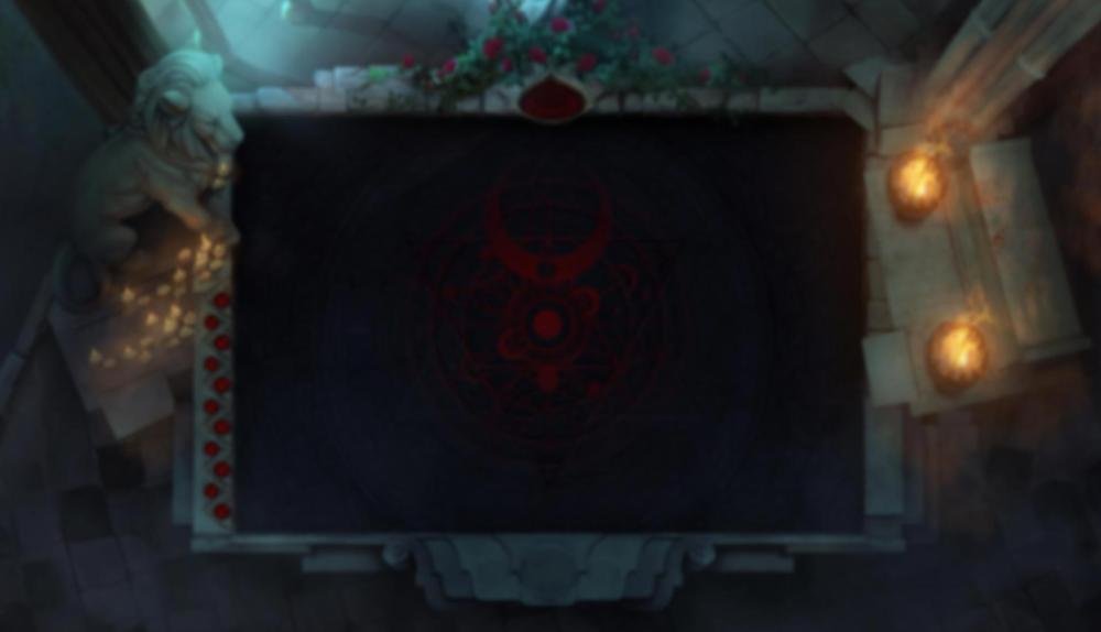 Game Background for Redrose Sanctuary by EvoPlay