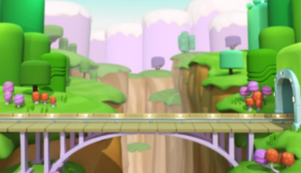 Game Background for Reel Rush 2 by NetEnt