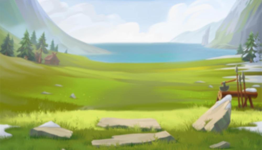 Game Background for Riches of Midgard: Land and Expand by NetEnt
