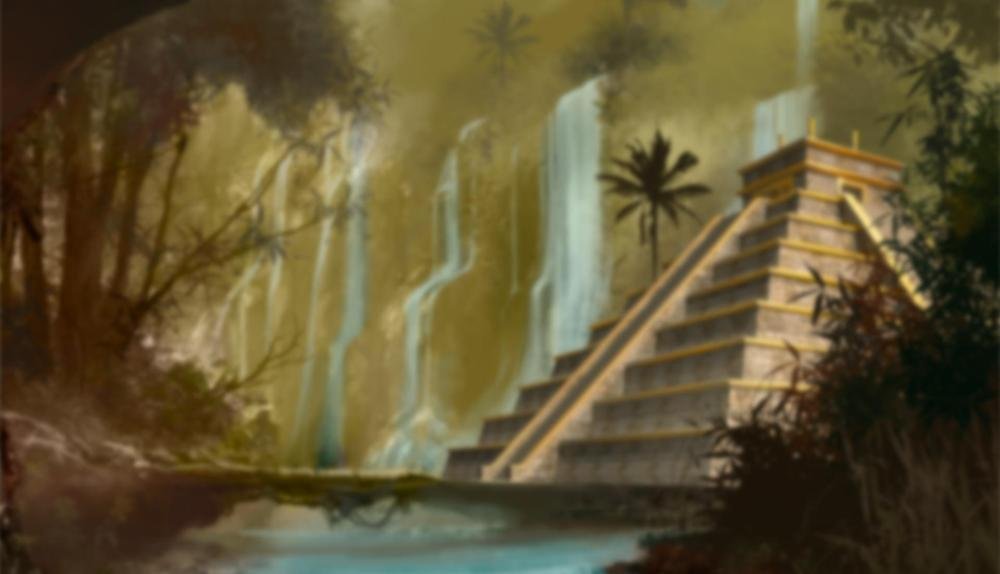 Game Background for Rise of Maya by NetEnt