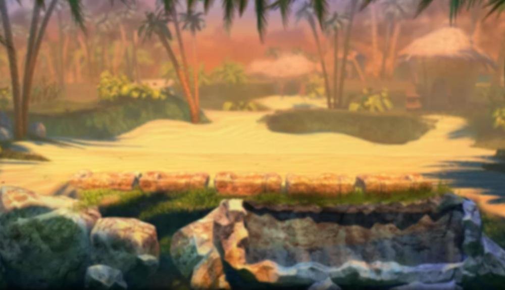 Game Background for Robinson by EvoPlay