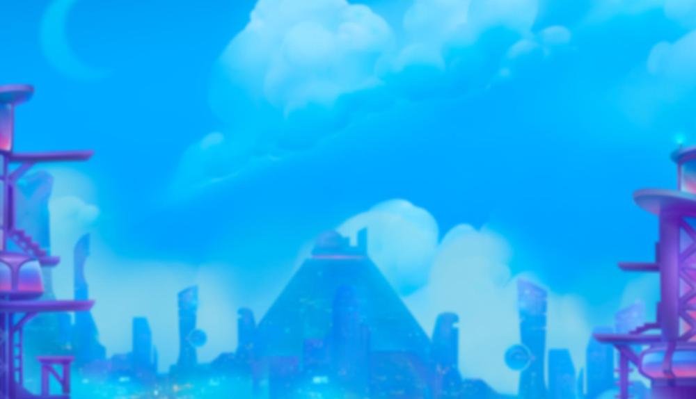 Game Background for Rocket Stars by EvoPlay