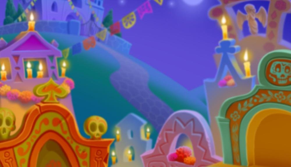 Game Background for Rueda de Chile by EvoPlay