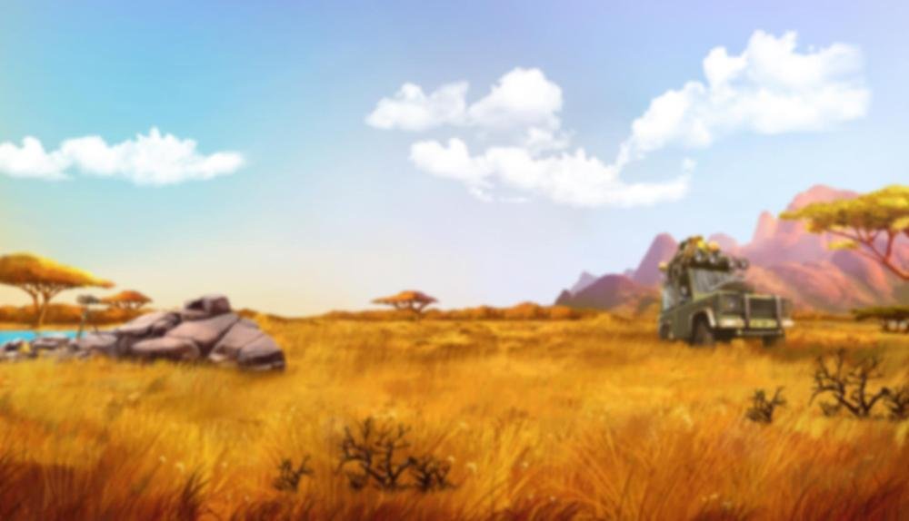 Game Background for Safari Sam 2 by BetSoft