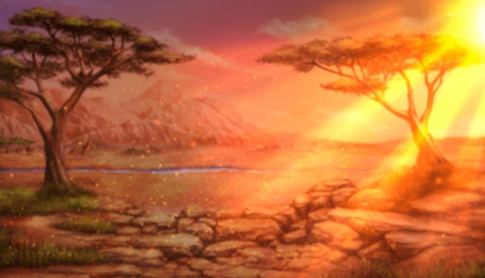 Game Background for Savannah's Queen by Spinomenal