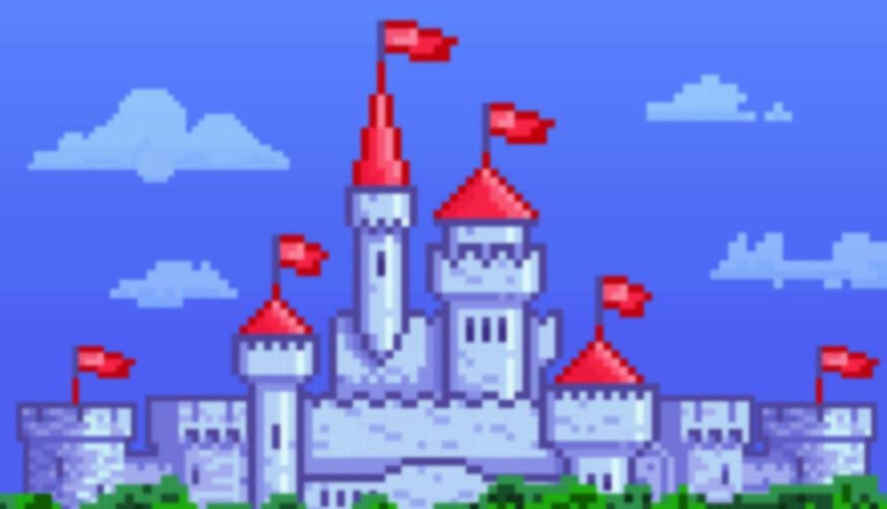 Game Background for Save the Princess by Turbo Games