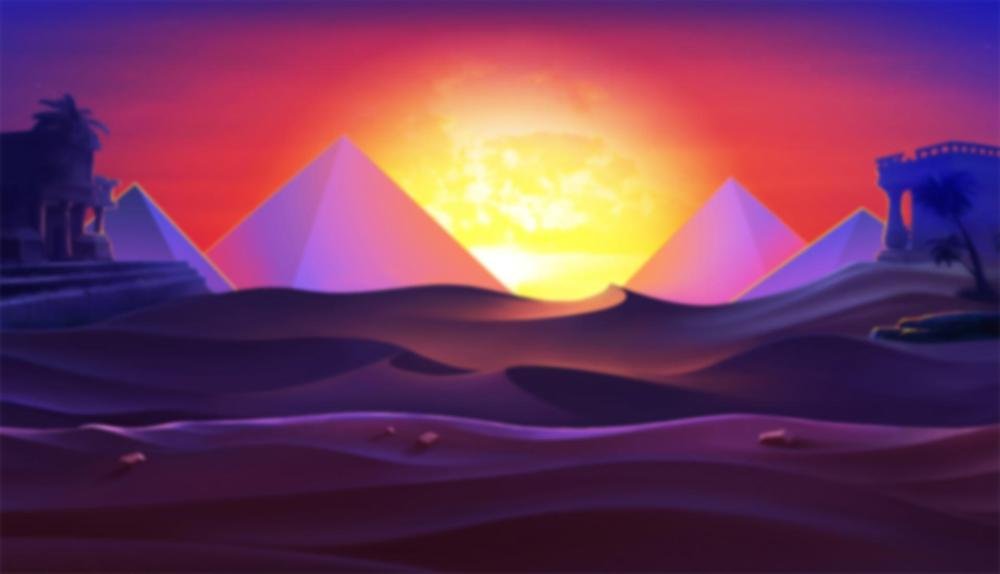 Game Background for Scarab Temple by Booongo