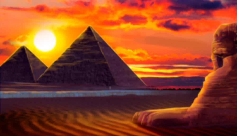 Game Background for Scroll of Horus by Nucleus