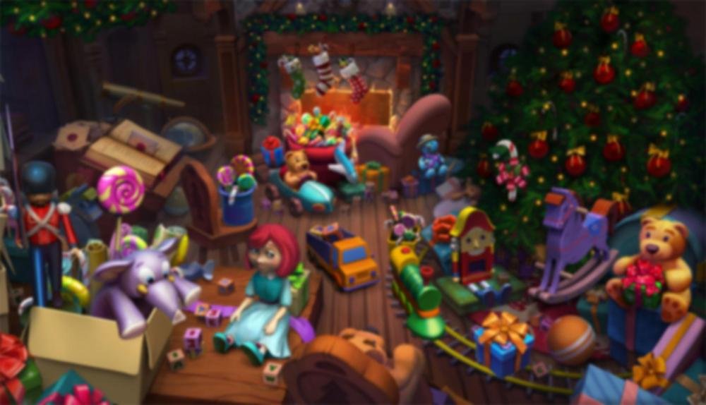 Game Background for Secrets of Christmas by NetEnt