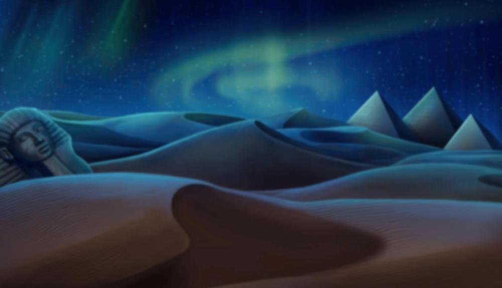 Game Background for Secrets of the Nile by Leap Gaming
