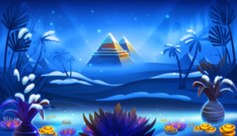 Game Background for Snow Coin Hold The Spin by Gamzix