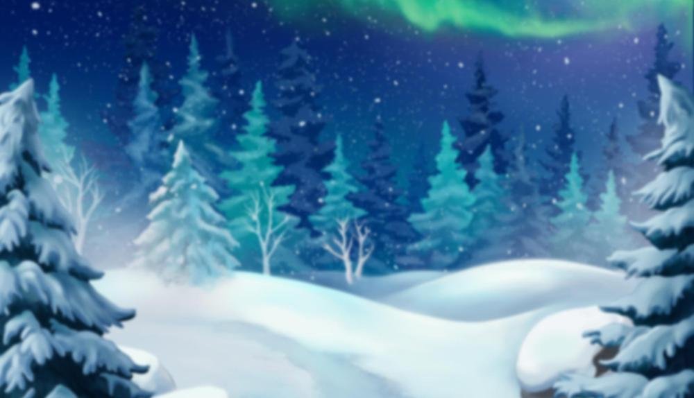 Game Background for Snowing Luck Christmas Edition by Spinomenal