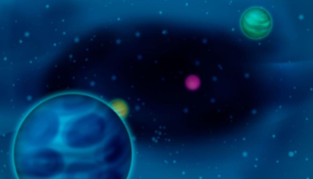 Game Background for Space Monsters HD by WorldMatch