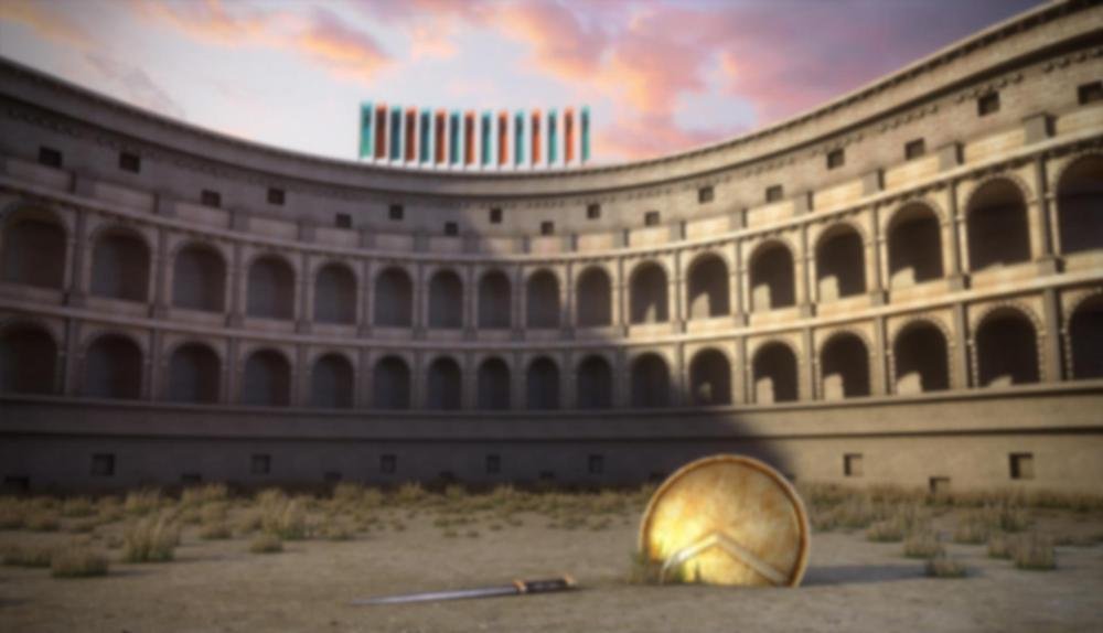 Game Background for Spartania by Stakelogic