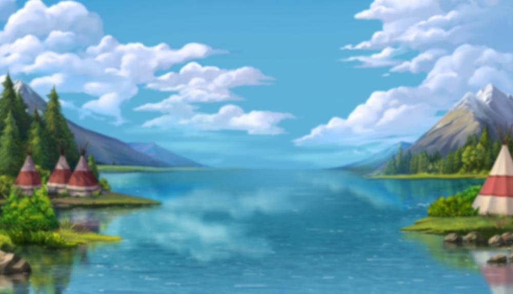 Game Background for Spirit Of The Beast by Relax Gaming