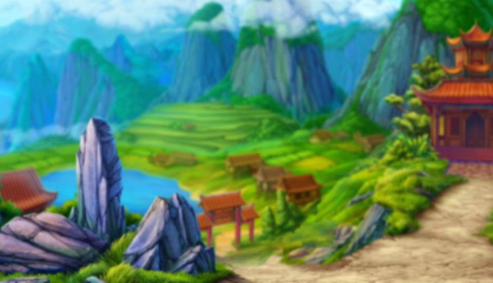 Game Background for Spring Tails by BetSoft