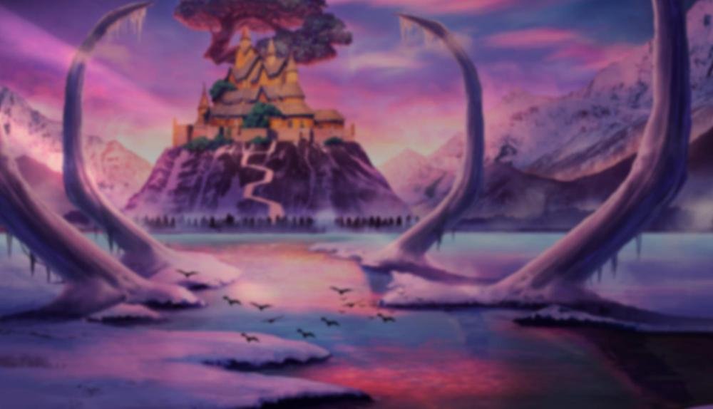 Game Background for Story Of Vikings Christmas Edition by Spinomenal