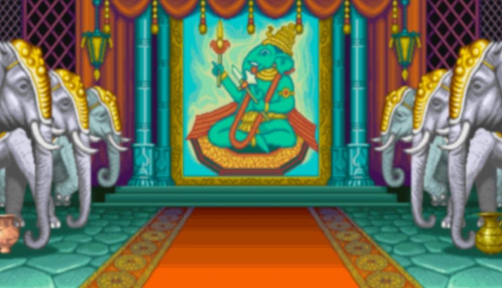 Game Background for Street Fighter II: The World Warrior Slot by NetEnt