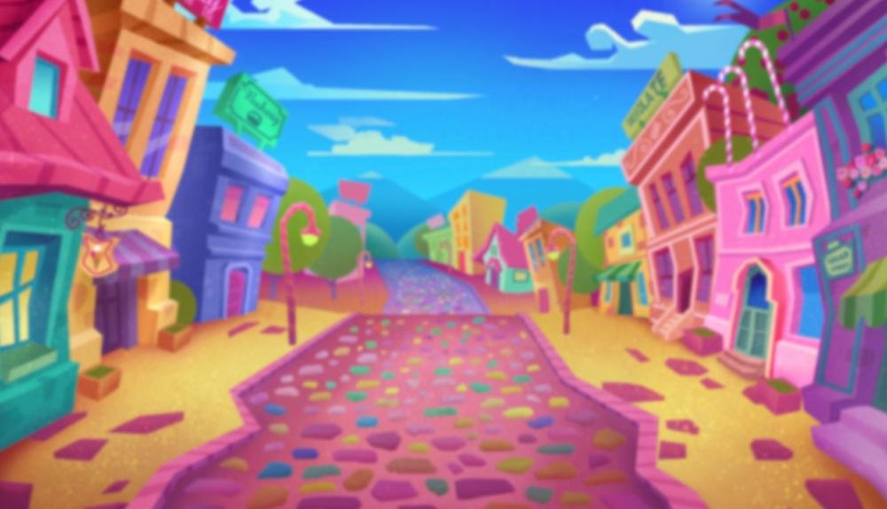 Game Background for Sugar Rush by Pragmatic Play