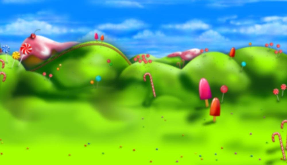 Game Background for Sugar Train by Eyecon