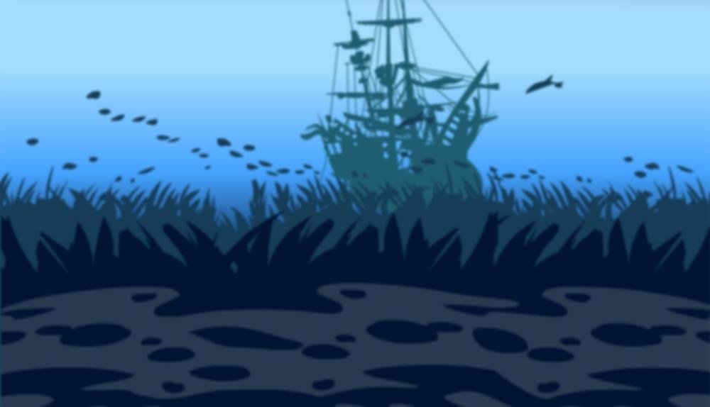 Game Background for Sunken Treasure by Realistic Games