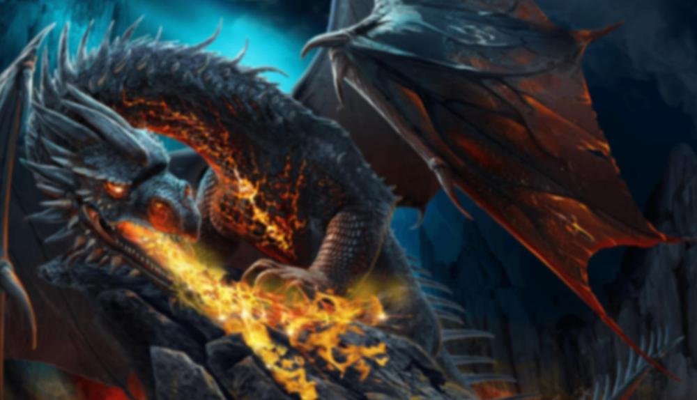 Game Background for Super Dragons Fire by MrSlotty