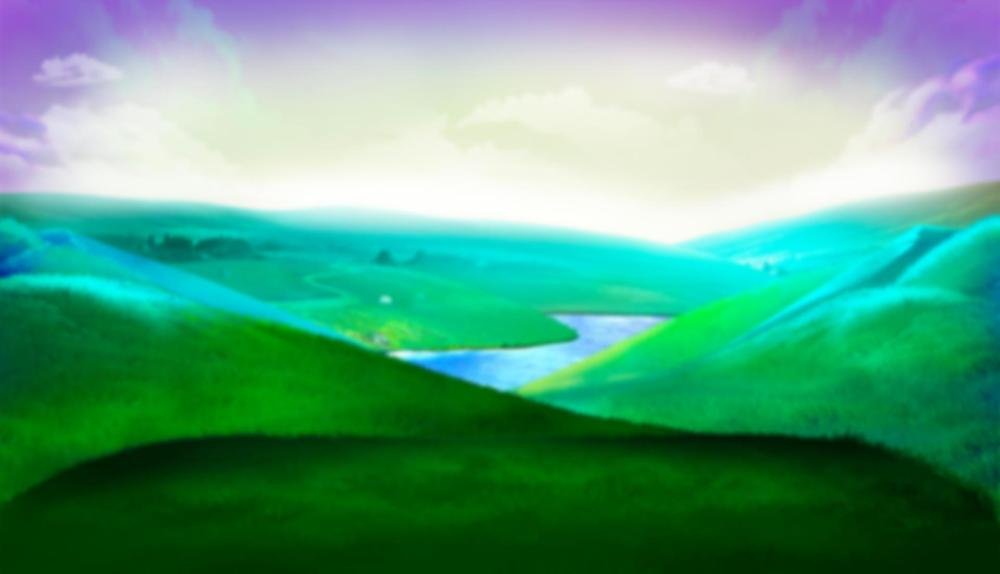 Game Background for Super Rainbow Megaways by 1x2