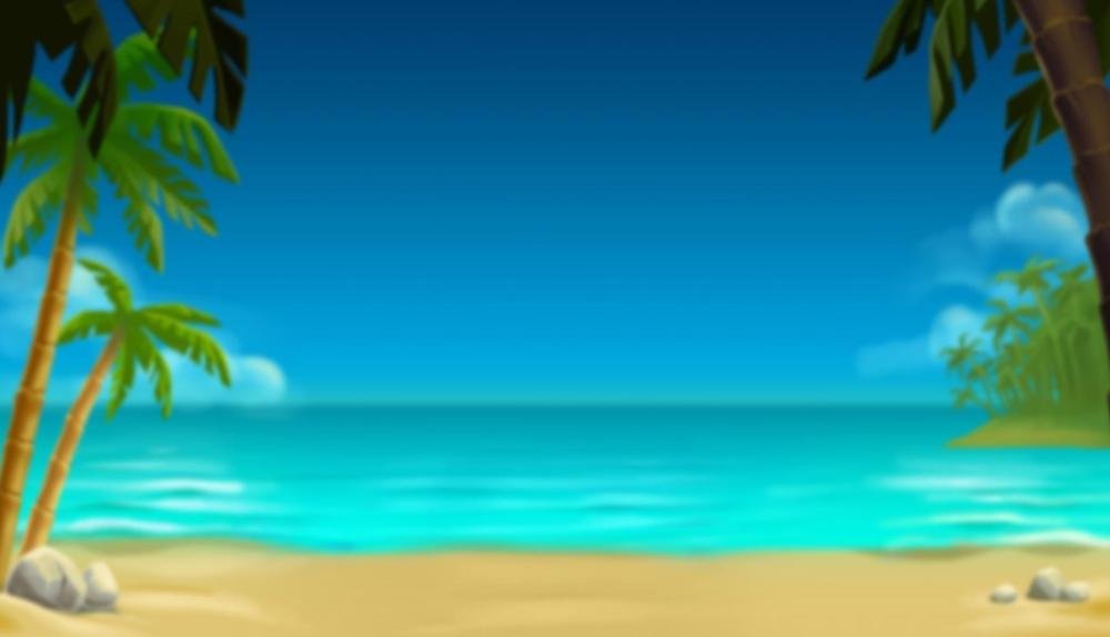Game Background for Surf Zone by EvoPlay