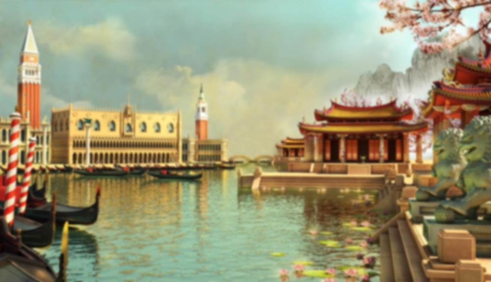 Game Background for THE TRAVELS OF MARCO by Red Rake