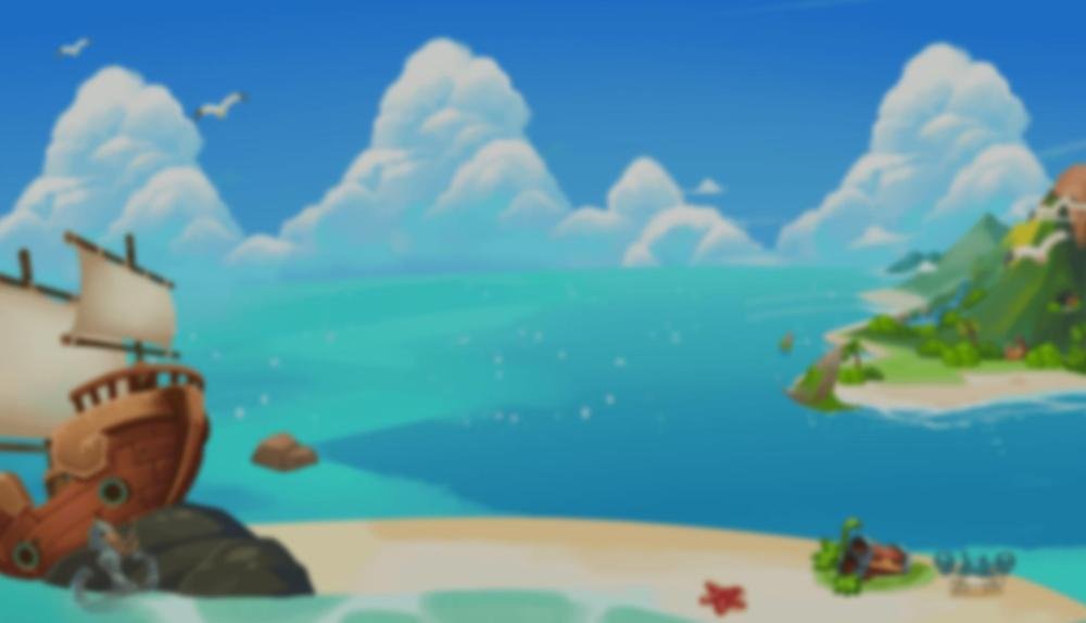 Game Background for TREASURE ISLAND by AllWaySpin