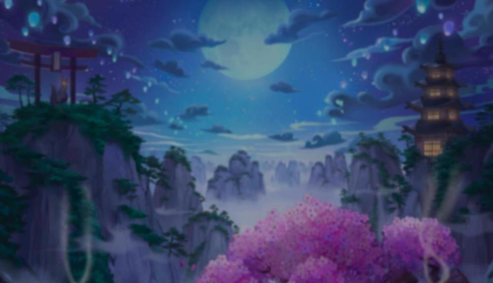 Game Background for Tale Of Kyubiko by Playn'Go