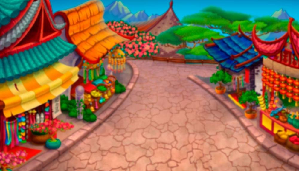 Game Background for Taste of China by BF Games