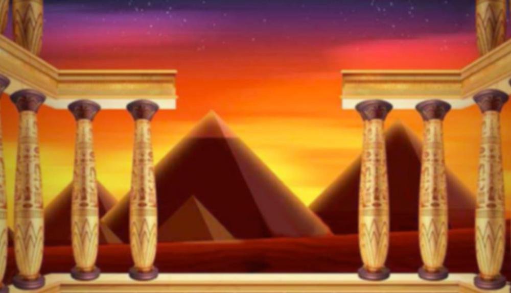 Game Background for Temple of Luxor by Genesis Gaming