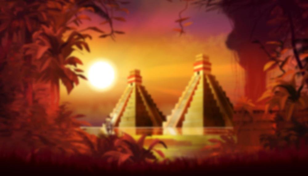 Game Background for Temple of Treasure Megaways by Blueprint Gaming