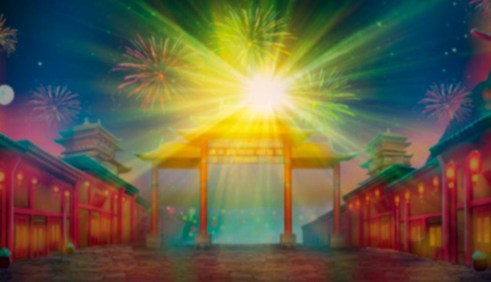 Game Background for The Fortune Pig by iSoftBet