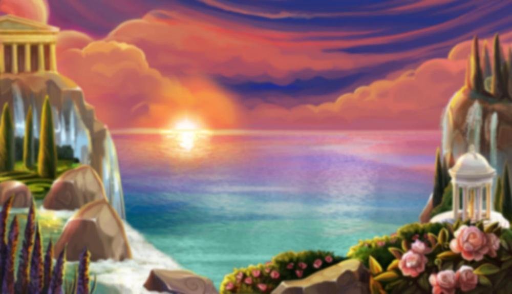 Game Background for The Golden Owl of Athena by BetSoft