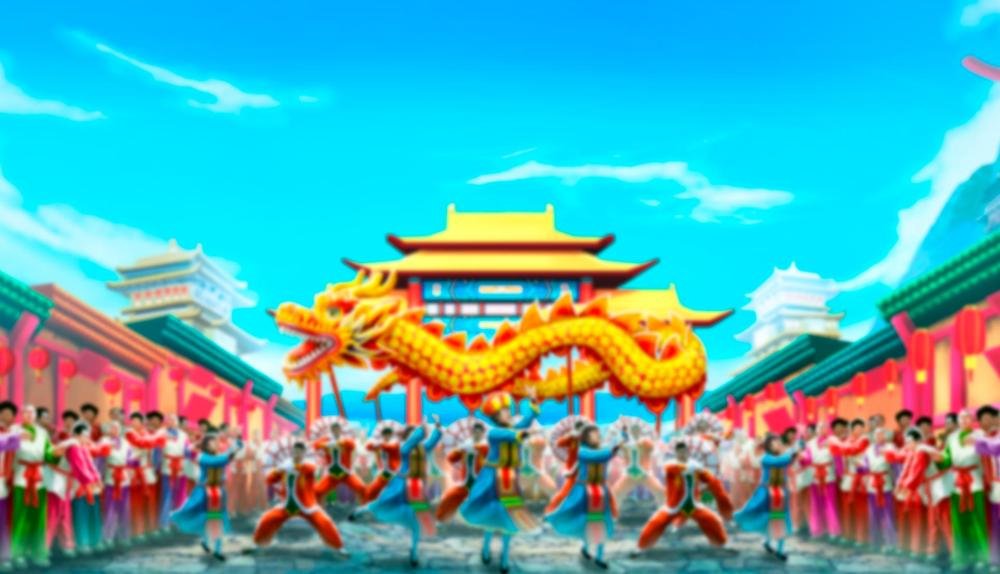 Game Background for The Golden Rat by iSoftBet