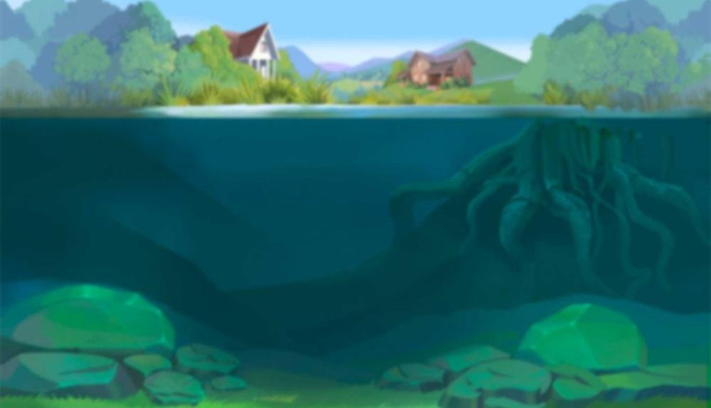 Game Background for The Greatest Catch Bonus Buy by EvoPlay