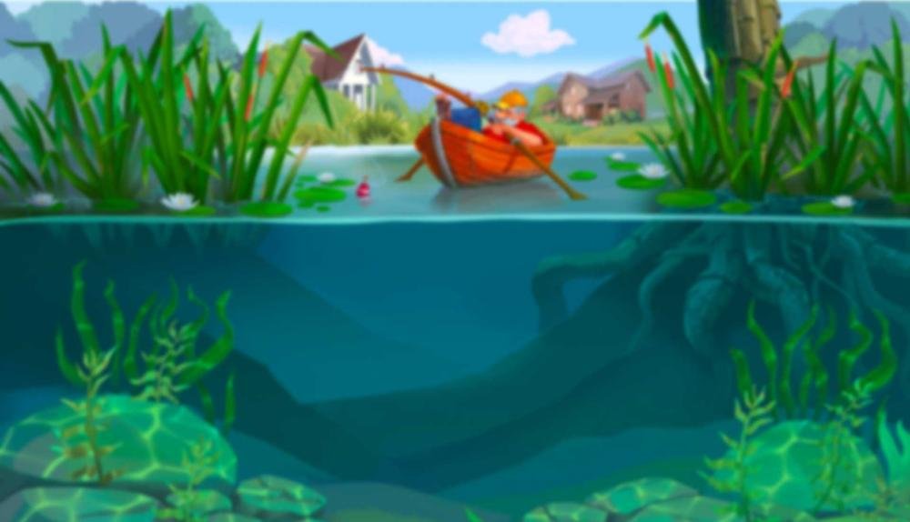 Game Background for The Greatest Catch by EvoPlay