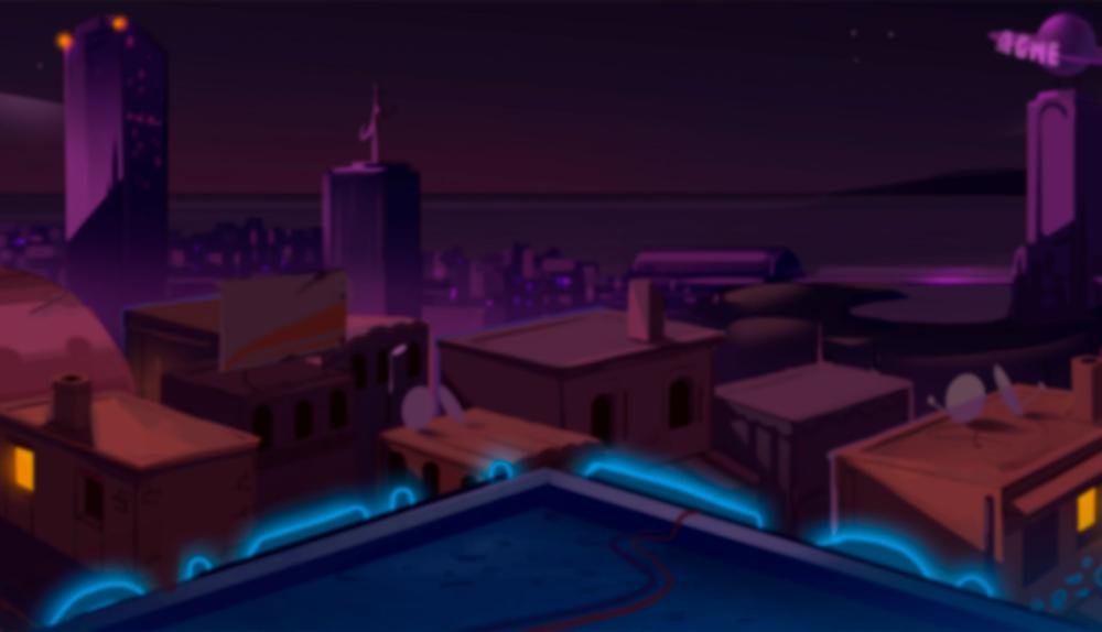 Game Background for The Heroes by Mobilots