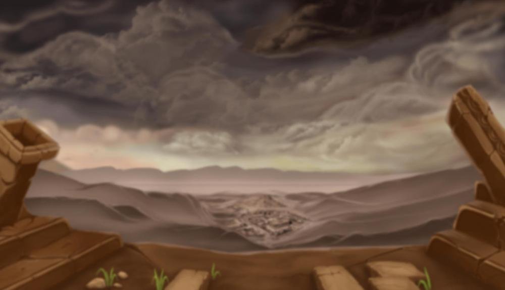Game Background for The Legend of Hercules by Stakelogic