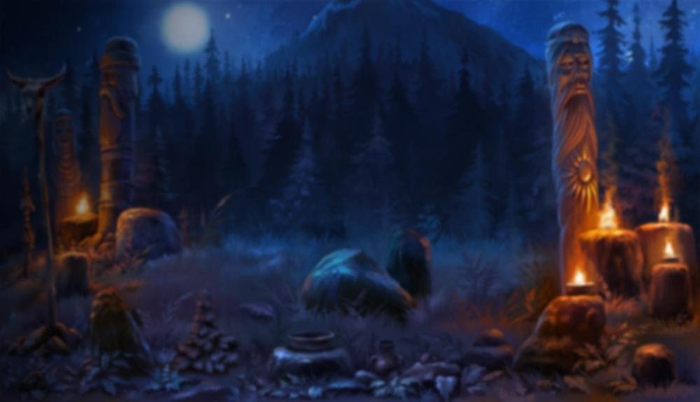 Game Background for The Slavs by EvoPlay