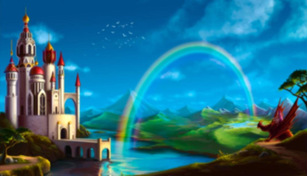 Game Background for The Wiz by ELK Studio