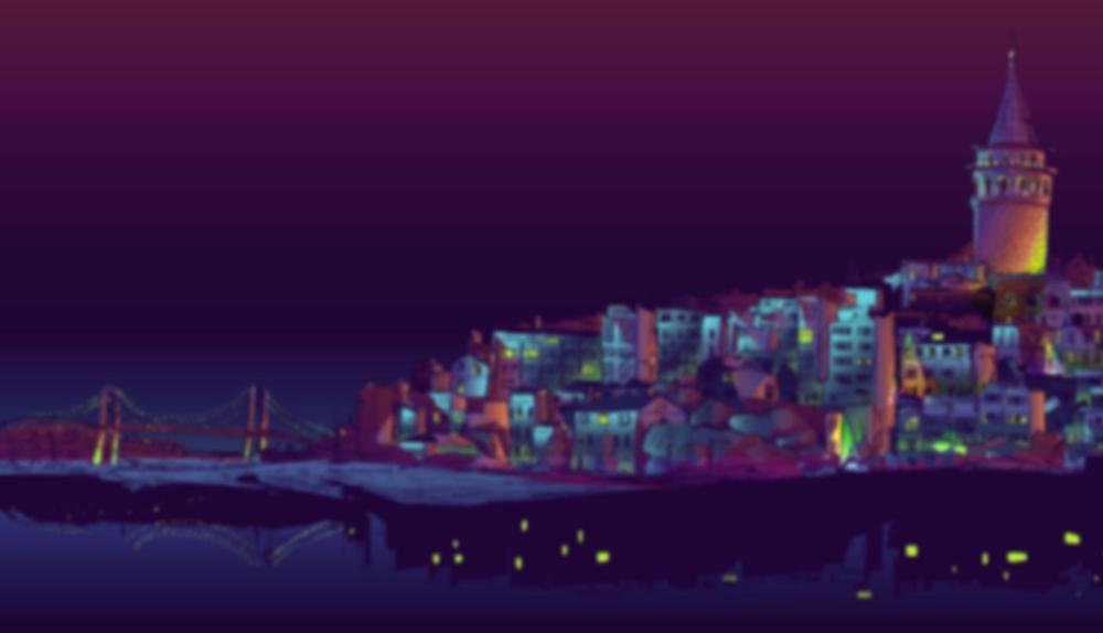 Game Background for Tombala Slot by Live Games