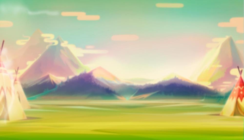 Game Background for Totem Lightning by Redtiger