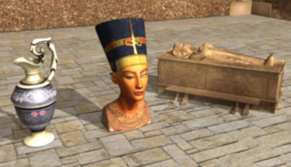 Game Background for Treasure of the Pyramids by 1x2