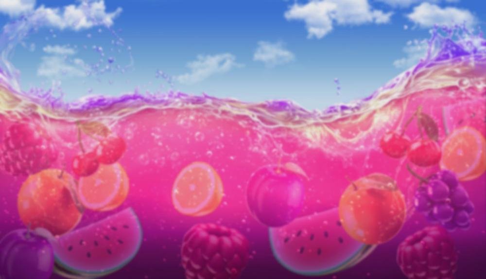 Game Background for Triple Juicy Drops by BetSoft