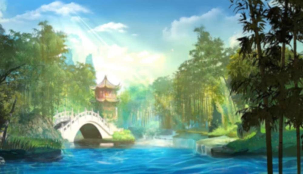 Game Background for Triple Panda by Spade gaming