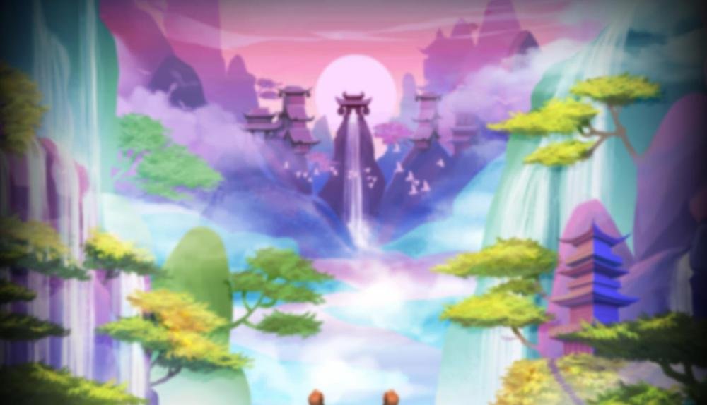 Game Background for Triple Tigers by Real Time Gaming