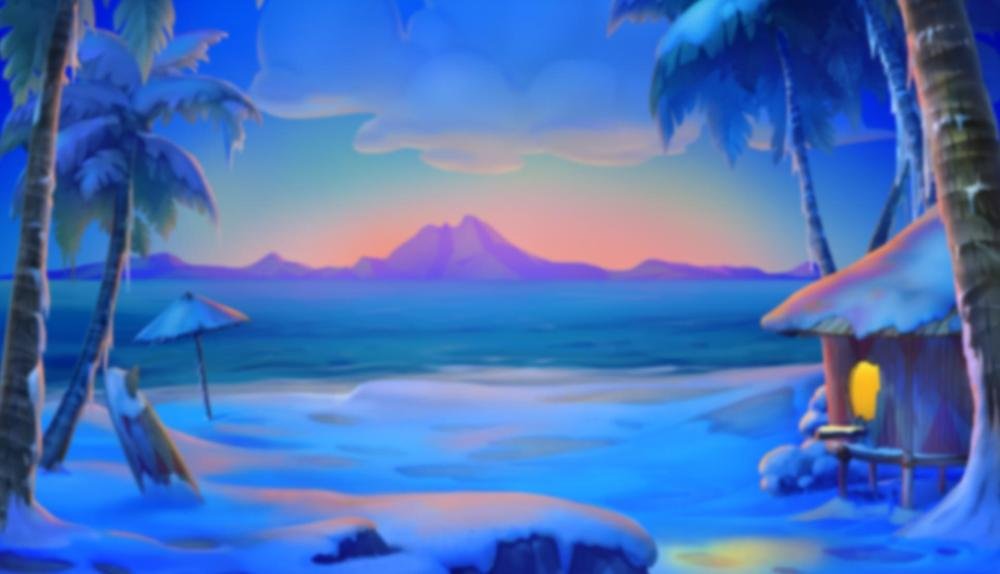 Game Background for Tropi Cool by ELK Studio